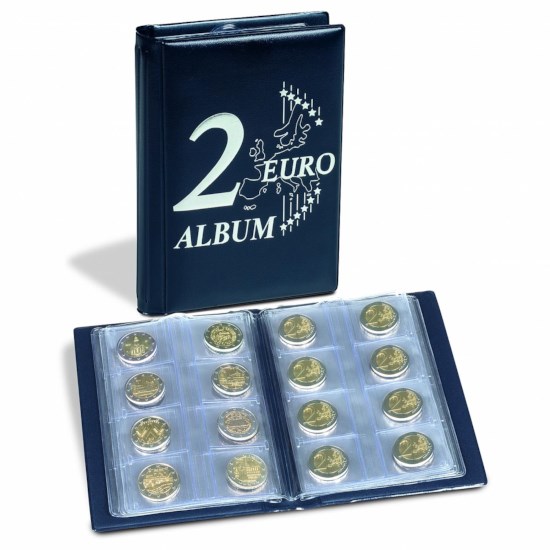 Leuchtturm Pocket Album for 2-euro coins