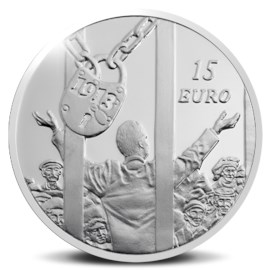 The Lockout €15 Silver Proof Coin 2013