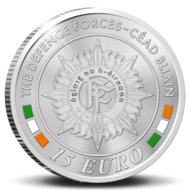 €15 Silver Proof Coin- 100 Years since the establishment of the Irish Defence Forces 