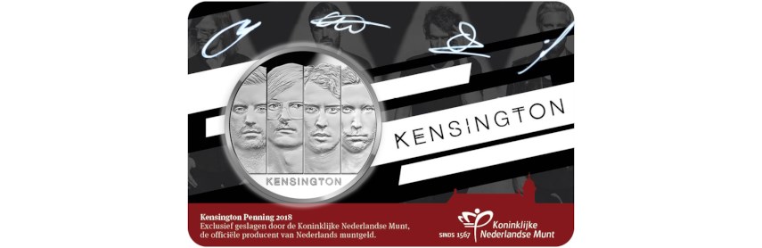 Win een gesigneerde Kensington Penning in coincard