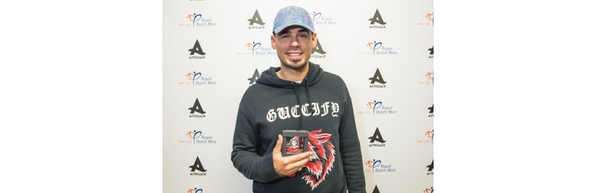 Royal Dutch Mint honors DJ Afrojack with ‘holographic coin’
