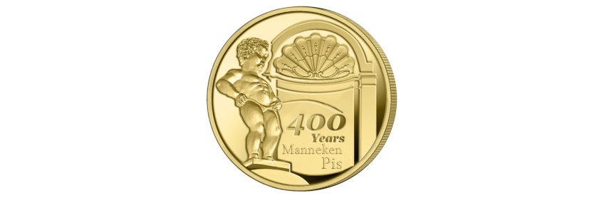 Communiqué de presse de 2,5 euros « 400 ans de Manneken Pis » 