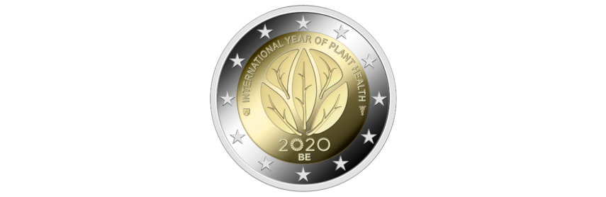 Koninklijke Munt van België zet Internationaal jaar van de plantengezondheid in met officiële munt