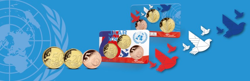 Definitive mintage “75 years of United Nations in Coincard” determined
