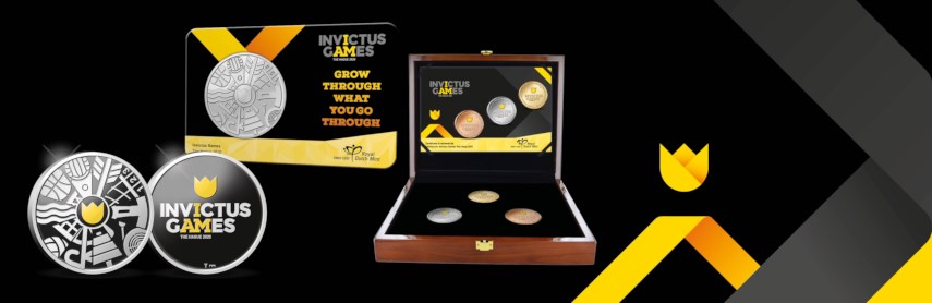 Medailles Invictus Games Den Haag 2020 onthuld door de Koninklijke Nederlandse Munt