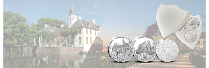​Herslag gedenkpenning uit 1672 gelanceerd ter ere van 350 jaar Groningens en Coevordens ontzet