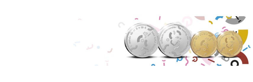 Available now: the new commemorative coin for LGBTI+ organization COC