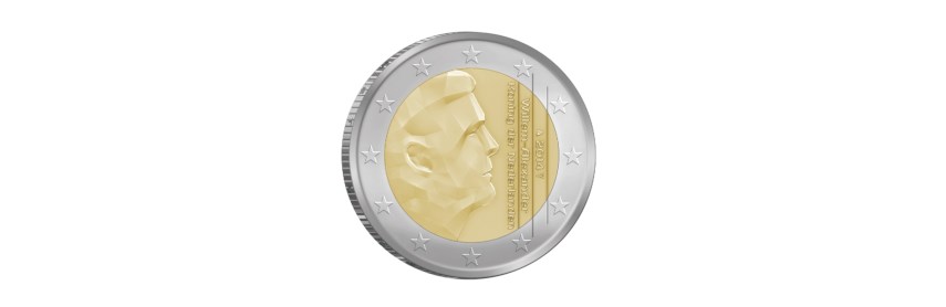 Koning Willem-Alexander slaat nieuwe Nederlandse euromunten