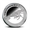 Nieuwe officiële T. rex penning in coincard en Zilver Proof | Bestel nu!